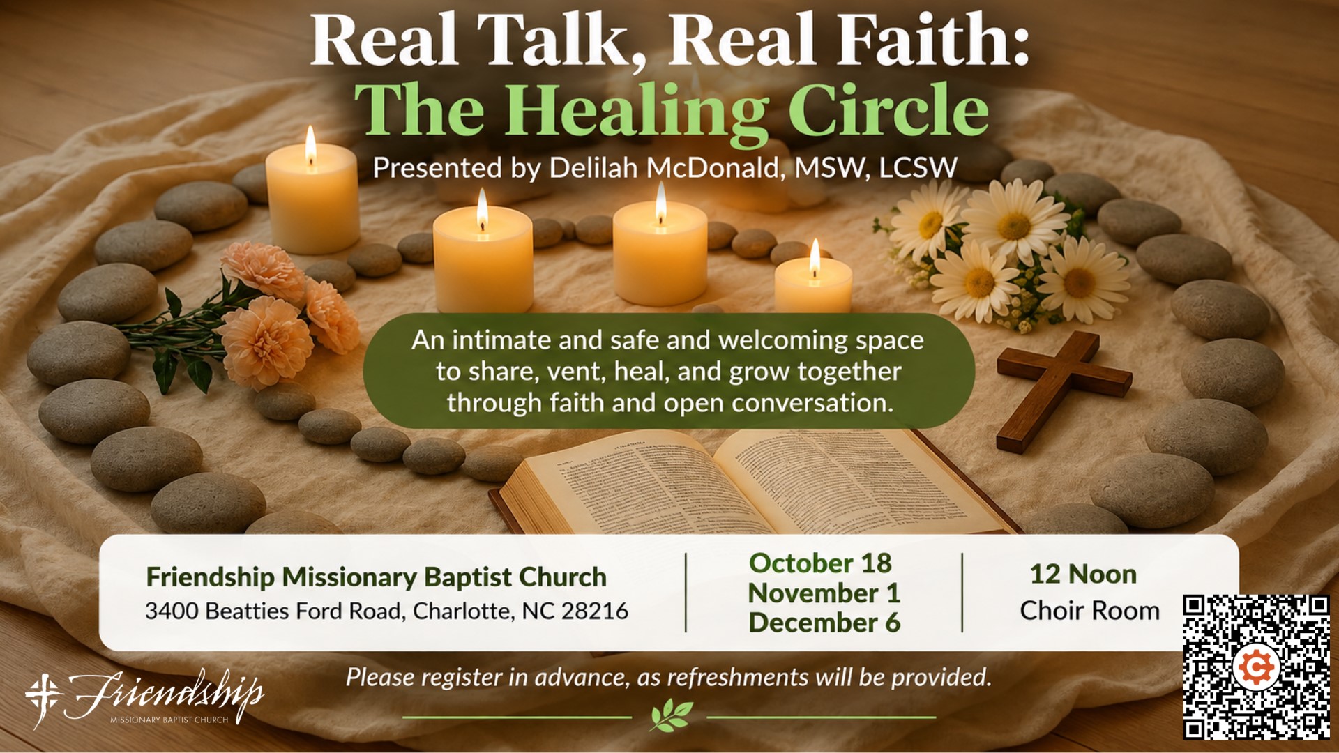 Real Talk, Real Faith: The Healing Circle